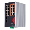       Safire Switch Industrial Alimentación AC 90~264V 16 puertos Gigabit + 2 SFP Gigabit
