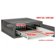Caja fuerte para DVR Específico para CCTV | Para Rack de 19" Para DVR de 1U rack