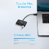 Anker Hub USB-C 3 en 1 Admite la carga PD100W