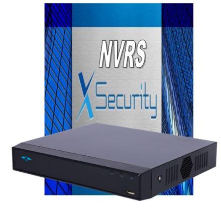 Grabadores NVR Profesionales X-SECURITY