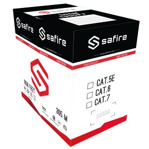  Cable UTP Safire libre de halógenos Categoría 6E Cumple con 90m Fluke test