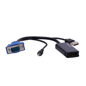 Adaptador de VGA+Audio a HDMI