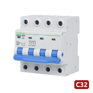   Interruptor magnetotérmico Corriente nominal 32A