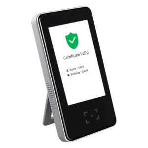  Escáner Green Pass | Pasaporte COVID EU Conexión Ethernet y WiFi | Multidioma