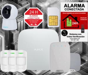 Kit SISTEMA DE ALARMA AVANZADO PARA HOGAR Y COMERCIO . EL PRIMER AÑO DE TARJETA SIM GRATUITO