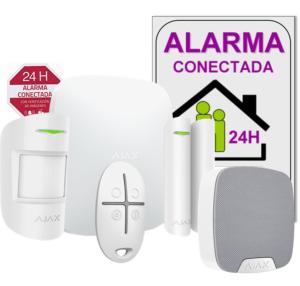 Kit SISTEMA DE ALARMA CON SIRENA interior AJAX 