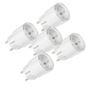     Shelly Plug S MTR Gen3 (White) Enchufe inteligente / Luz LED Multicolor