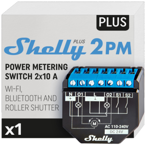     Shelly Plus 2PM WiFi 2.4 GHz IEEE802.11 b/g/n / Bluetooth