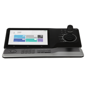 Teclado IP controlador Domos 3D Pantalla LED 10" Conexión RS485 / RS422 / RJ45
