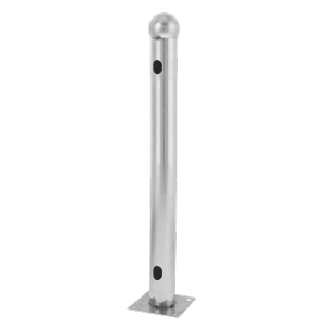    Soporte para barrera Modelo T Acero inoxidable Compatible con detectores de 3/4 haces