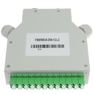    Caja de fibra 12 puertos LC/APC Duplex