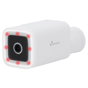    Nivian Smart Cámara 2.5K 4MP Wifi 2.4 GHz | Exterior IP65