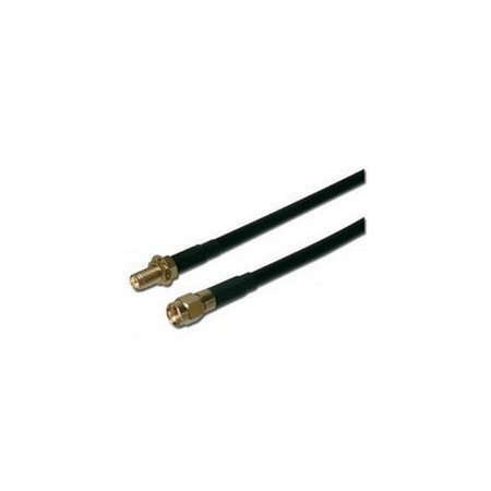 CABLE PROLONGADOR ANTENA INALAMBRICA, SMA/H-SMA/M, 4.0 M