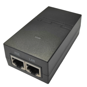     Inyector PoE Pasivo Entrada/Salida RJ45 10/100/1000 Mbps 24V 0,5A