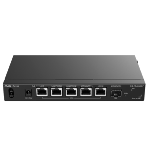        Reyee Router Cloud 5 Puertos RJ45 (4 con PoE+) + 1 SFP+ 10Gigabit