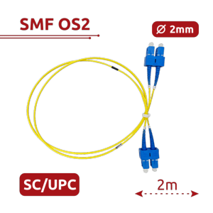    Cable de conexión de fibra óptica Fibra monomodo OS2