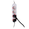     Shelly Power Strip 4 Gen4 (White) Regleta inteligente con 4 tomas independientes