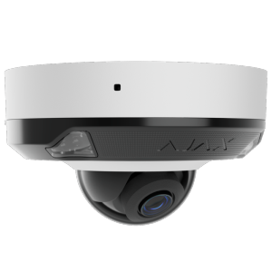   Ajax DomeCam Mini (8Mp/2.8mm) IR15m | Luz Blanca 15 m. Color Blanco