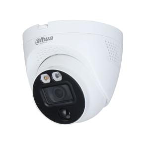 DOMO FIJO 4 EN 1 DAHUA FULL-COLOR CON DISUASIÓN ACTIVA ILUMINACIÓN BLANCA SMART DE 40 M PARA EXTERIOR