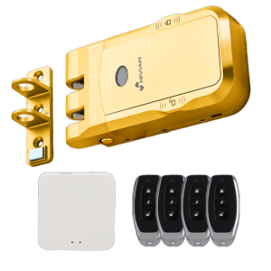     Cerrojo invisible WiFi Apertura por mando a distancia y APP