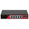       Safire Switch PoE 4 puertos PoE + 1 Uplink RJ45 + 2 SFP (1G/2,5G)