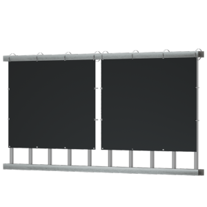     TSUN Kit Solar Air Vertical 2 paneles ligeros 200W