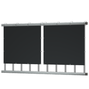     TSUN Kit Solar Air Vertical 2 paneles ligeros 200W