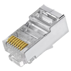    Conectores RJ45 FTP CAT 6 para crimpar