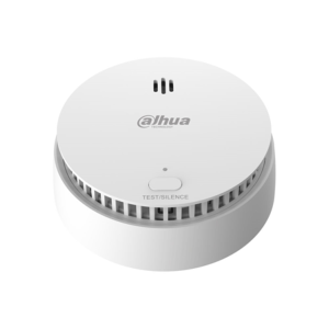 DAHUA - Detector de Humo vía radio | Grado 2 | Área de cobertura de 20 ~ 40 m2 | Volumen de alarma de 85dB ~ 90dB(A) a 3 metros