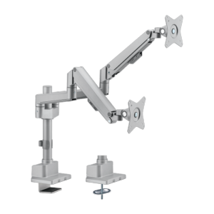   Soporte para doble monitor Instalación en mesa