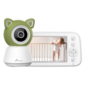      Nivian Smart Baby Monitor 2MP Vídeo Full HD 1080p con visibilidad nocturna