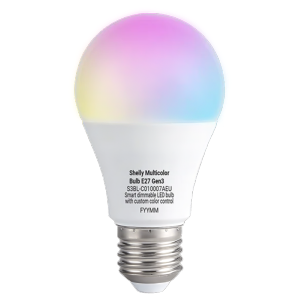     Shelly Multicolor Bulb E27 Gen3