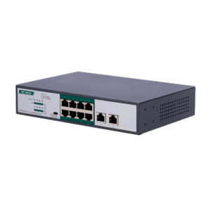      Switch PoE 8 puertos PoE FE + 2 GE Velocidad 8 x10/100 + 2 x10/100/1000Mbps