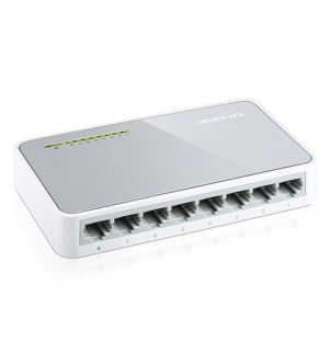 Fast Ethernet Switch, TL-SF1008D 8 puertos 10/100M RJ45 caja plástico