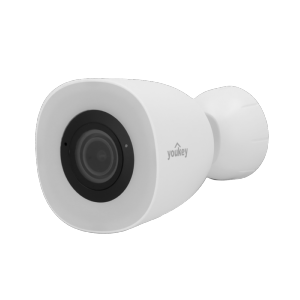 Youkey Cámara Bullet 4 MP | 2.8 mm | Luz blanca 5 m