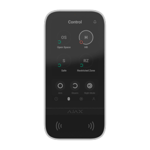    Teclado con pantalla táctil y RFID - Grado 2 Inalámbrico 868 MHz Jeweller
