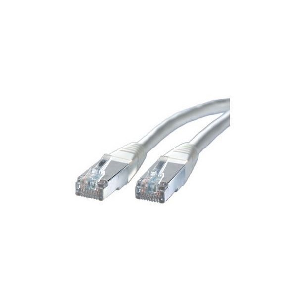 Cable de red latiguillo RJ45 Cat.5e UTP AWG24, gris, 20 metros, 10