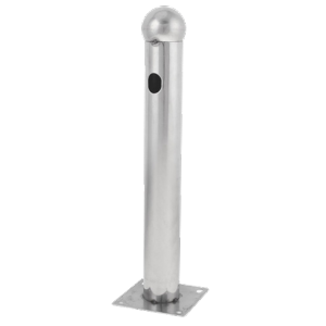    Soporte para barrera Modelo T Acero inoxidable Compatible con detectores de 2 haces