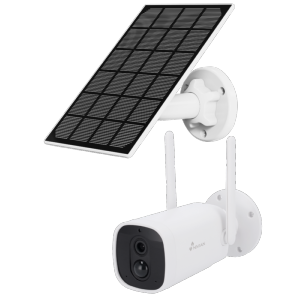   Nivian Smart Cámara 1080p + Panel Solar Wifi 2.4 GHz
