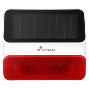   Nivian Smart Sirena para exterior solar