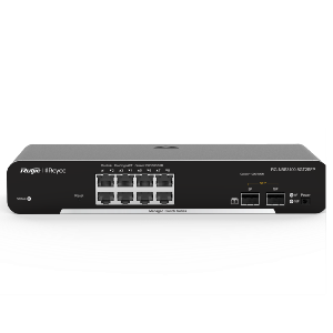 Reyee Switch Cloud Capa 2 8 puertos Gigabit+ 2 SFP Gigabit