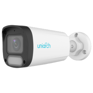  Cámara IP Bullet | Uniarch 4 MP | Lente 4 mm | microSD 512 GB