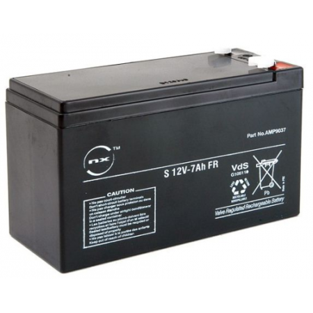 Batería recargable 12V 7 Ah.