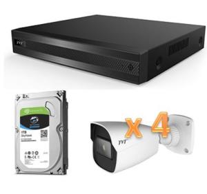    Kit CCTV Preconfigurado TVT 1080p