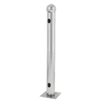    Soporte para barrera Modelo T Acero inoxidable Compatible con detectores de 3/4 haces