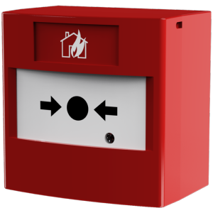 Pulsador de alarma manual vía radio