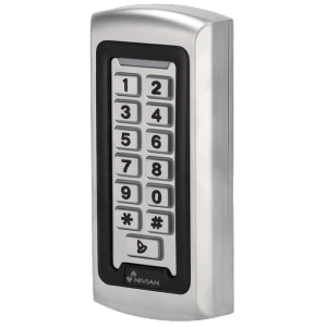    Control de acceso autónomo Acceso por tarjeta EM, PIN y APP