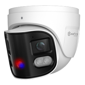     Safire Smart Cámara Turret IP gama I1 panorámica disuasoria