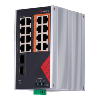       Safire Switch Industrial Alimentación AC 90~264V 16 puertos Gigabit + 2 SFP Gigabit