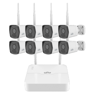  Kit de Videovigilancia Uniview Conexión ethernet y WiFi